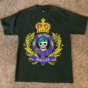 Obey Dark Green T-shirt